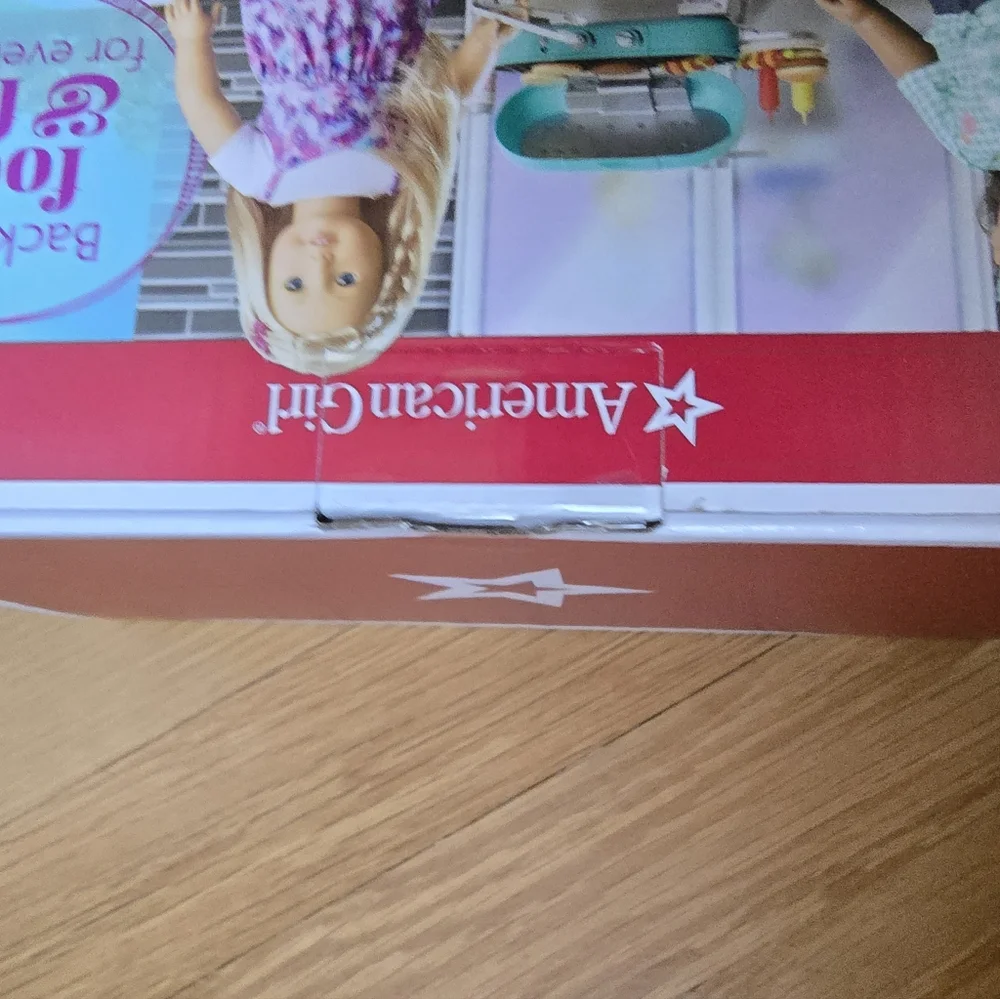 American Girl Grill And Games Set NIB